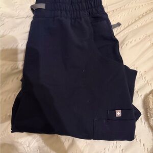 Figs Technical Collection Navy Scrub Pants